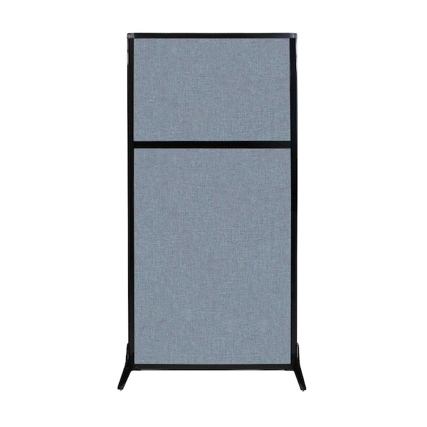 Work Station Screen 33" x 70" Powder Blue Fabric